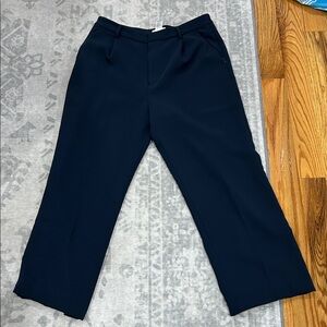 Good American Men's Dark Blue Dress Pants